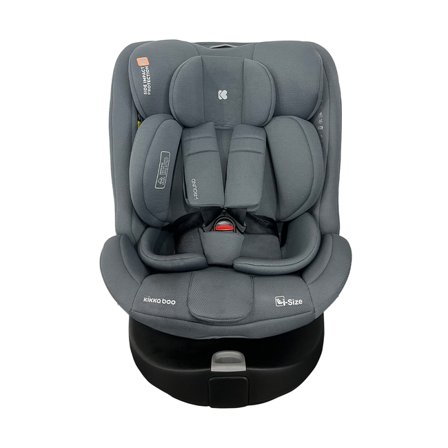 Kikka Boo i-Round i-SIZE 40-150 cm Κάθισμα αυτοκινήτου Σκούρο γκρι 31002100071  - ΔΩΡΟ Προστασία Καθίσματος