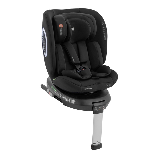 KIkka Boo Car seat 40-150 cm i-Rove i-SIZE Black  31002100041