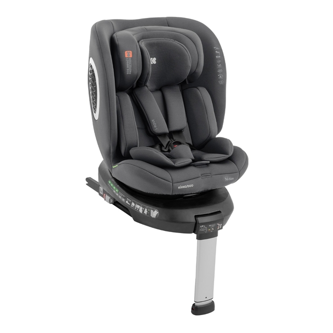 KIkka Boo i-Rove i-SIZE 40-150 cm (0-36kg) Κάθισμα αυτοκινήτου Σκούρο γκρι 31002100042