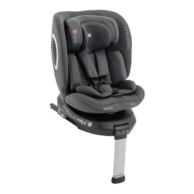 KIkka Boo Car seat 40-150 cm i-Rove i-SIZE Dark Grey 31002100042