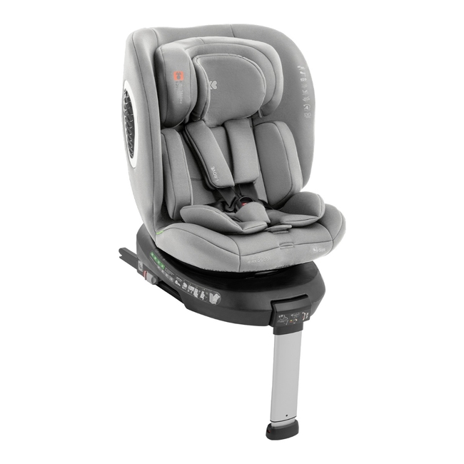 KIkka Boo Car seat 40-150 cm i-Rove i-SIZE Light Grey 31002100043