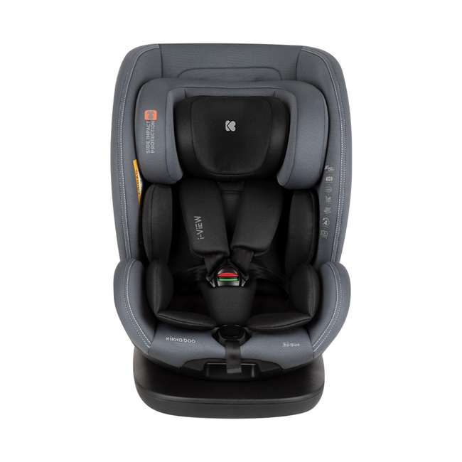 KIkka Boo Car seat 40-150 cm i-View i-SIZE Dark Grey 31002100033