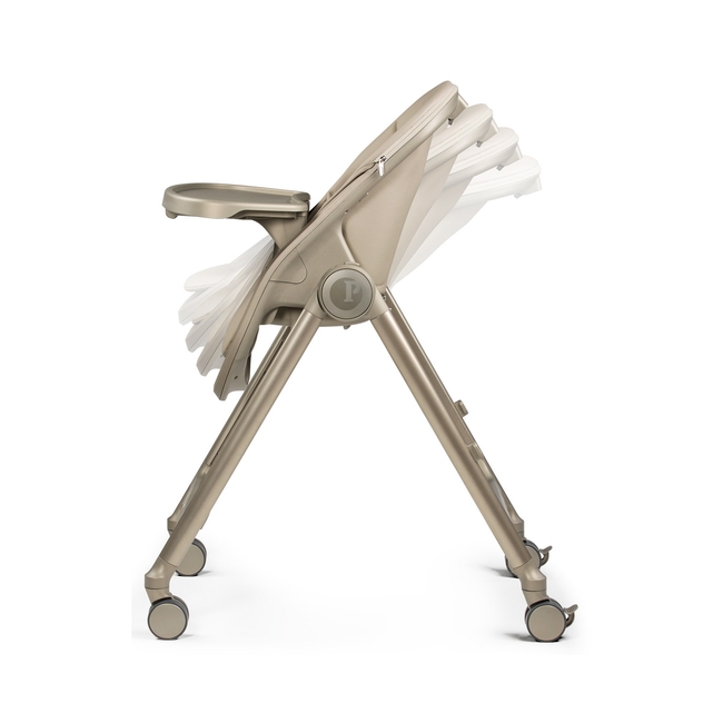 Peg Perego Living 2 in 1 Παιδική Καρέκλα Φαγητού 0+ μηνών Space Sand