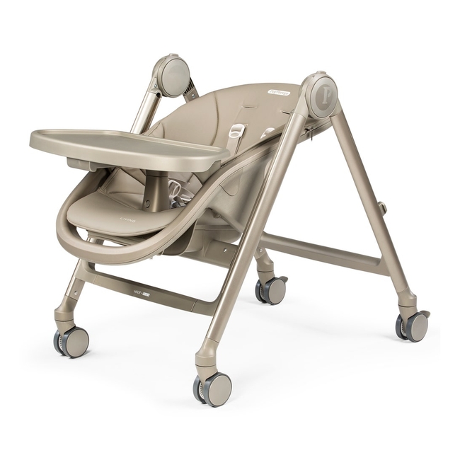Peg Perego Living 2 in 1 Παιδική Καρέκλα Φαγητού 0+ μηνών Space Sand