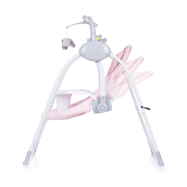 Chipolino Nux 2 in 1 Ηλεκτρικό Μουσικό Ρηλάξ & Κούνια Blush LSHNXU02204BH (Δώρο Super Απαλή Κουβερτούλα)