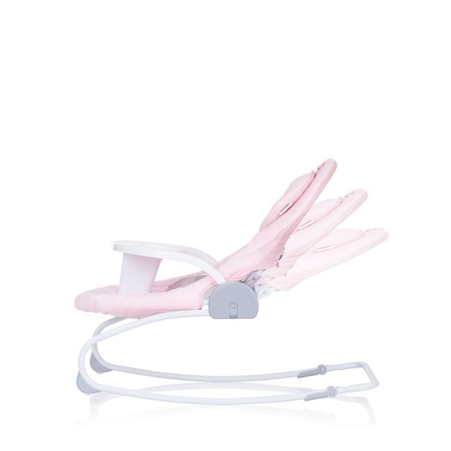 Chipolino Nux 2 in 1 Ηλεκτρικό Μουσικό Ρηλάξ & Κούνια Blush LSHNXU02204BH (Δώρο Super Απαλή Κουβερτούλα)