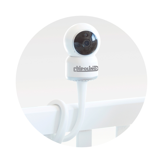 Chipolino Atlas Video Baby Monitor 4.3" LCD Display VIBEFAT02301WH