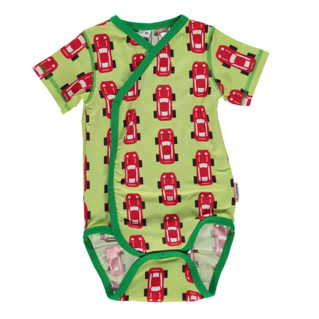 Maxomora Wrap Body Short Sleeve 56cm newborn - Sports Car