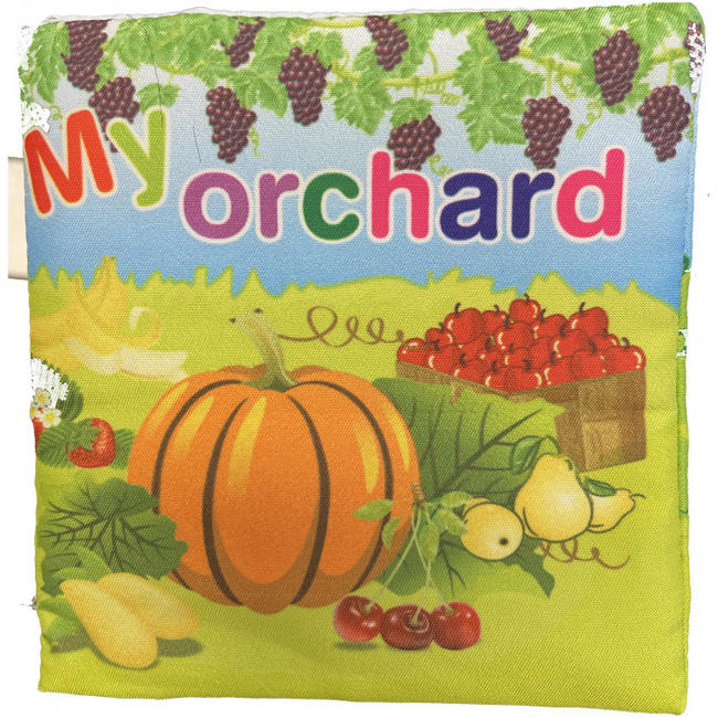Cangaroo JL55 Soft Educational cloth book My Orchard