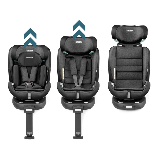 Peg Perego Primo Viaggio 360 Evo i-Size 40-150cm Isofix Περιστρεφόμενο Κάθισμα Αυτοκινήτου Metal