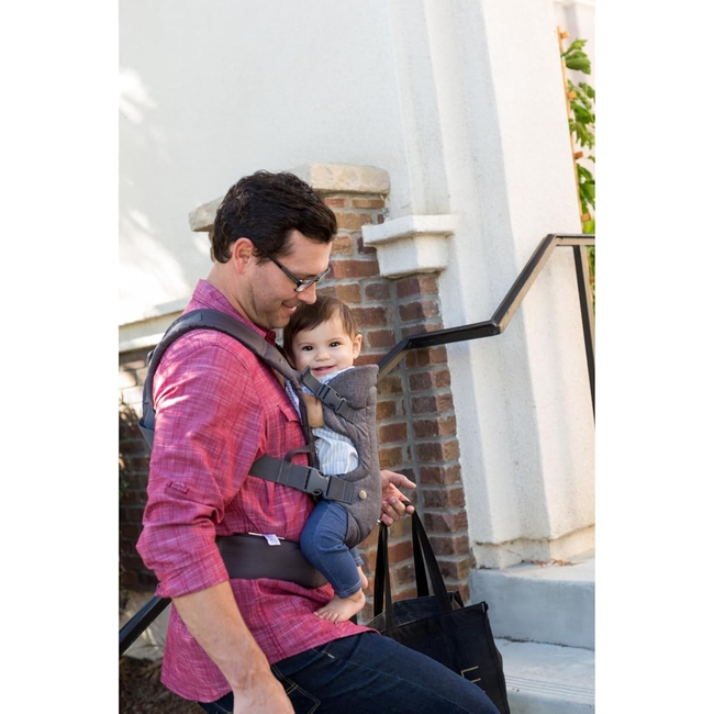 Infantino Flip 4-in-1 Baby Carrier | Ergonomic, Stylish & Adjustable Grey