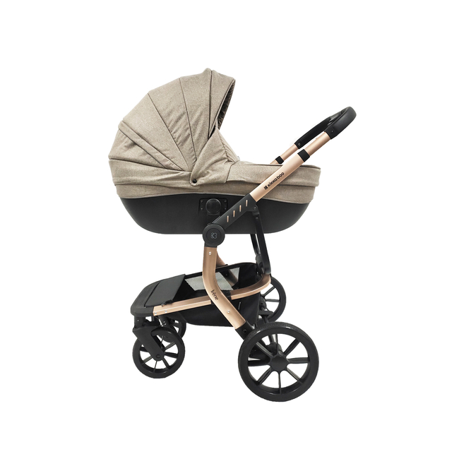 Kikka Boo Stroller 3in1 with plastic carrycot Irene Beige 31001010222