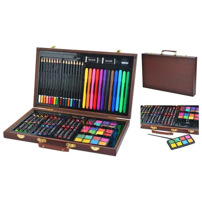 ISO Painting Set 81pcs with Carrying Case 6072