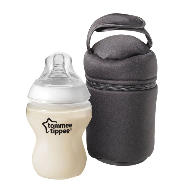 Tommee Tippee 260ml Set Ισοθερμικές θήκες για μπιμπερό - Μαύρο (43129340)