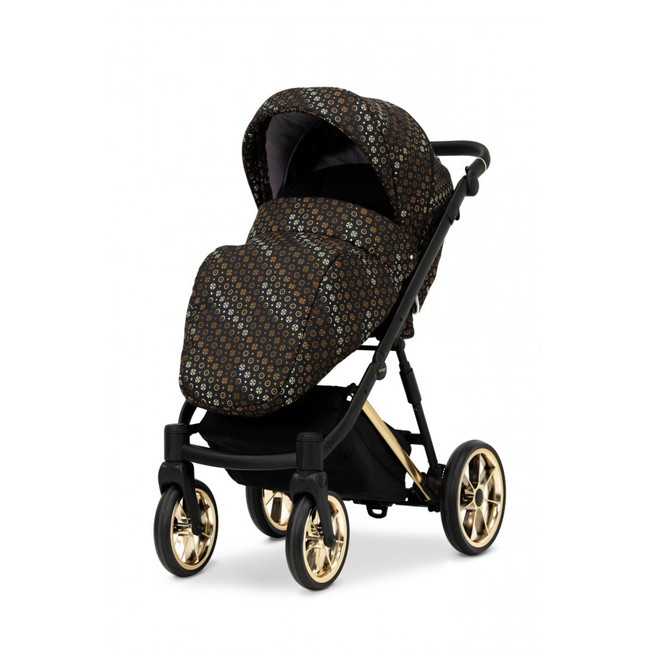 Kunert IVENTO 3 in 1 Complete Travel System Color GOLD Frame IVE-01