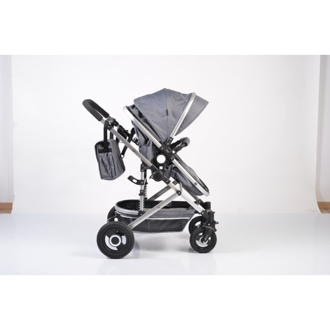 Moni Ciara 2 in 1 Reversible Stroller 0+months - Grey (3800146235178)