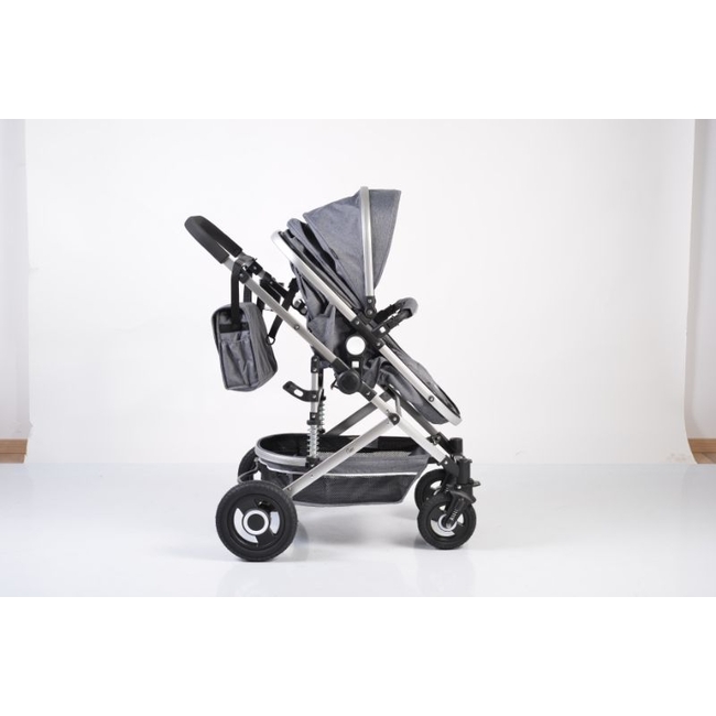 Moni Ciara 2 in 1 Reversible Stroller 0+months - Grey (3800146235178)