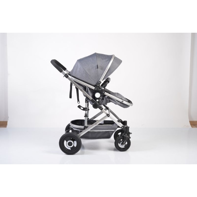 Moni Ciara 2 in 1 Reversible Stroller 0+months - Grey (3800146235178)