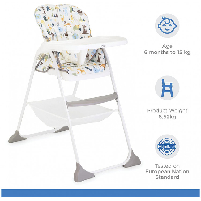 Joie Mimzy High Chair Alphabet H1127AAABC000