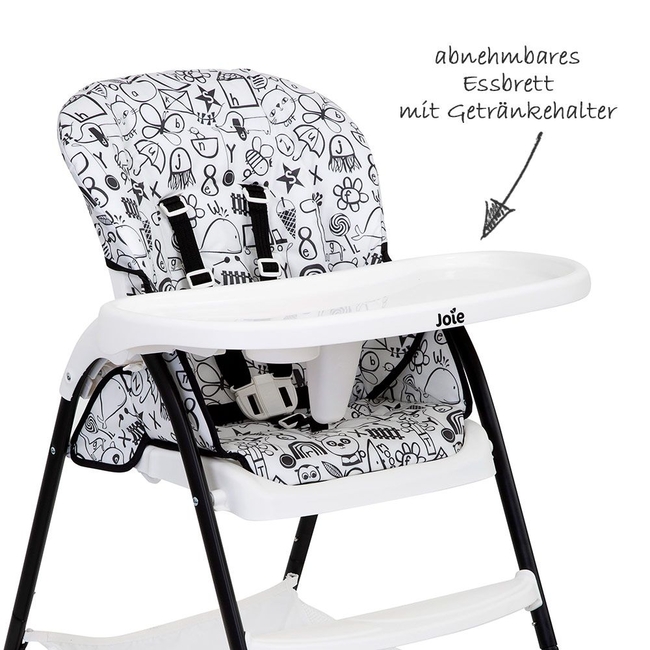 Joie Mimzy Snacker Παιδική Καρέκλα Φαγητού Alphabet H1127AAASP000