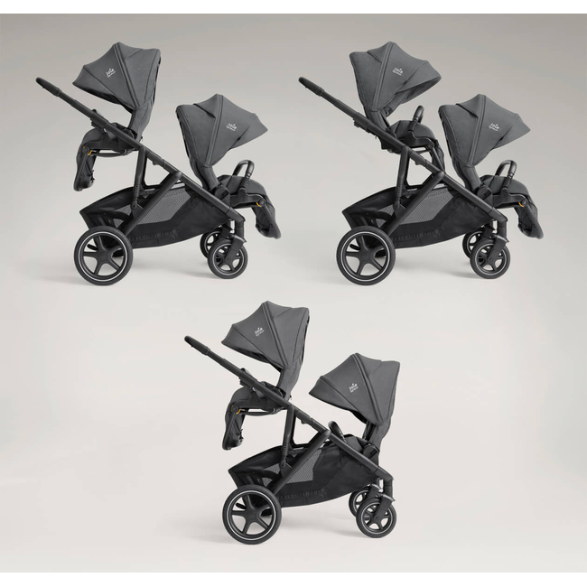 Joie Versiti™ 2 σε 1 Signature Καρότσι για 2 Παιδιά 22kg ανά παιδί Ebony