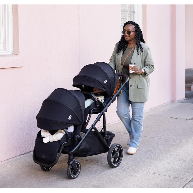 Joie Versiti™ 2 σε 1 Signature Καρότσι για 2 Παιδιά 22kg ανά παιδί Ebony