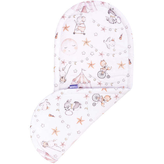 Jukki Baby Nest Cocoon Φωλιά Για Βρέφη 100x55 Διπλής Όψης Σετ 5 τχμ Candy Circus