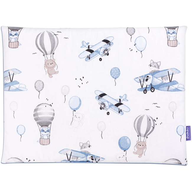 Jukki Baby Nest XXL For Babies 65x120 Set 5 pcs Balloon Travel Blue