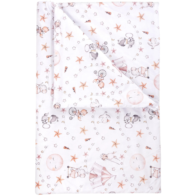 Jukki Baby Nest XXL For Babies 65x120 Set 5 pcs Candy Circus