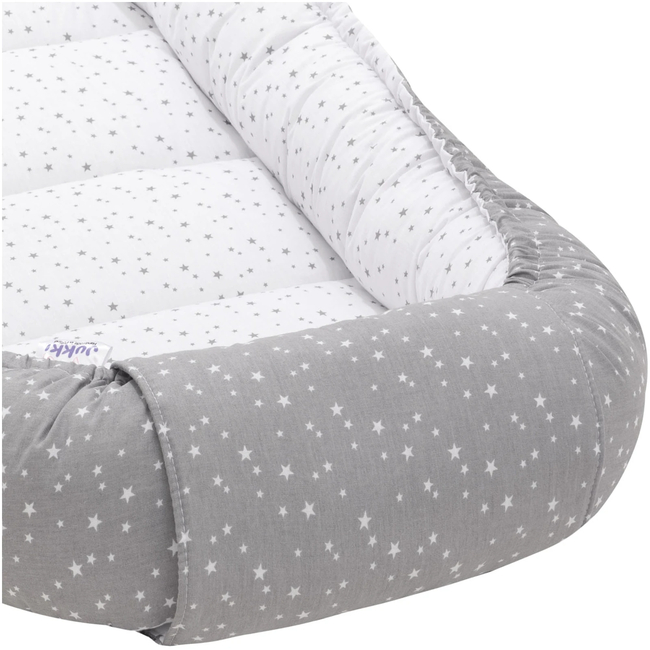 Jukki Baby Nest XXL For Babies 65x120 Set 5 pcs Twinkle Stars