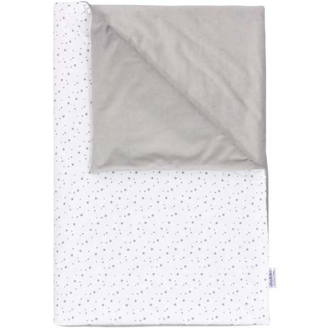 Jukki Baby Nest XXL For Babies 65x120 Set 5 pcs Twinkle Stars & Grey Velvet