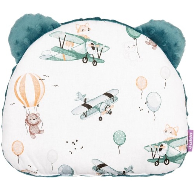 Jukki Χειροποίητο Σετ Baby Nest 5 τμχ Φωλιά Μωρού 100x55cm 0+μηνών - Balloon Travel Minky (5904506806232)