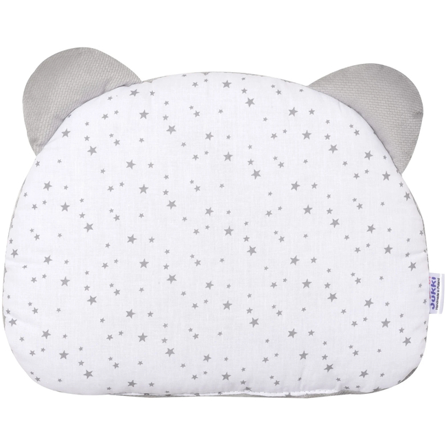 Jukki Baby Nest Cocoon 100x55 Double Sided Set of 5 Twinkle Stars & Grey Velvet