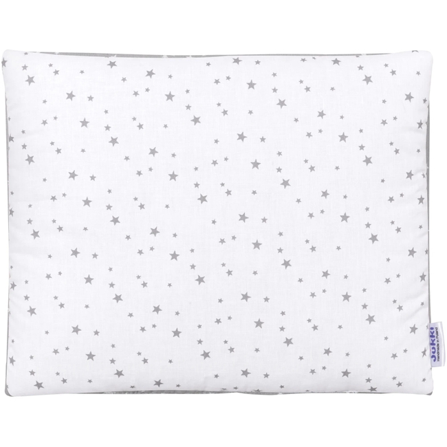 Jukki Baby Nest Cocoon 100x55 Double Sided Set of 5 Twinkle Stars & Grey Velvet