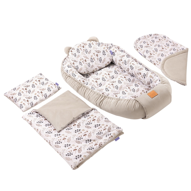 JUKKI 5-Piece Set baby nest Boho Garden Velvet 5904506815074