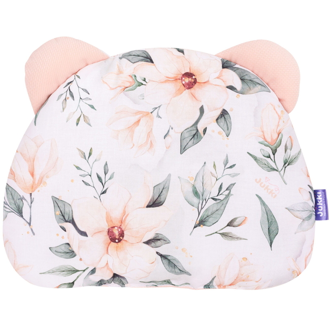 Jukki Baby Nest Cocoon Φωλιά Για Βρέφη 100x55 Διπλής Όψης Σετ 5 τχμ Magnolia Bloom Velvet