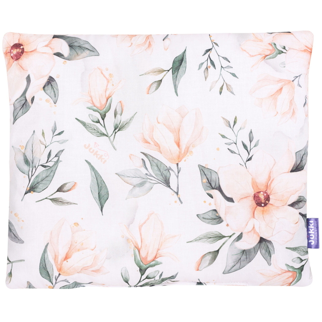 Jukki Baby Nest Cocoon Φωλιά Για Βρέφη 100x55 Διπλής Όψης Σετ 5 τχμ Magnolia Bloom Velvet