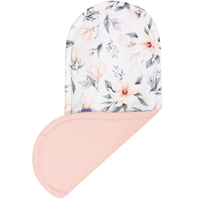 Jukki Baby Nest Cocoon Φωλιά Για Βρέφη 100x55 Διπλής Όψης Σετ 5 τχμ Magnolia Bloom Velvet