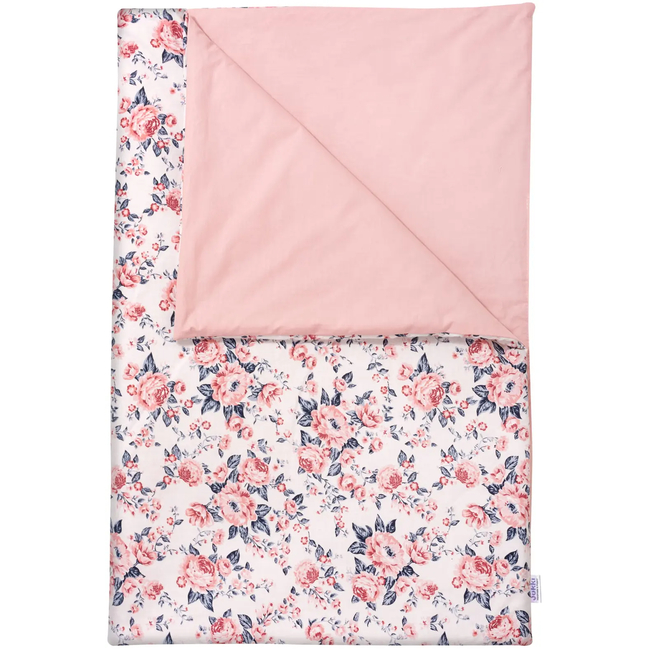 Jukki Baby Φωλιά XXL Για Βρέφη 65x120 Σετ 5 τμχ Roses