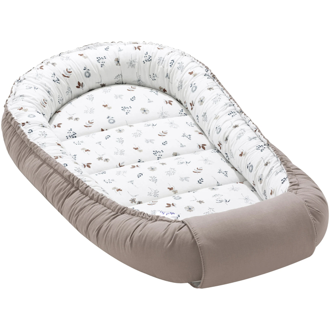 Jukki Baby Φωλιά XXL Για Βρέφη 65x120 Σετ 5 τμχ Simply Nature