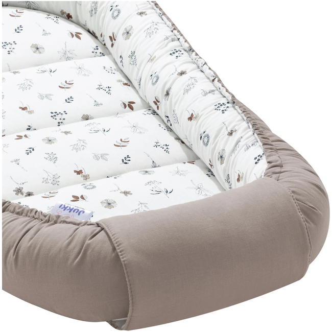Jukki Baby Φωλιά XXL Για Βρέφη 65x120 Σετ 5 τμχ Simply Nature