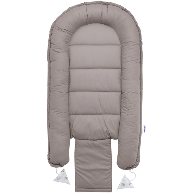 Jukki Baby Φωλιά XXL Για Βρέφη 65x120 Σετ 5 τμχ Simply Nature