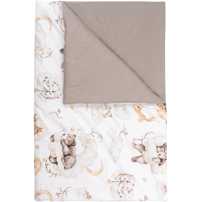 Jukki Baby Φωλιά XXL Για Βρέφη 65x120 Σετ 5 τμχ Sweet Teddy