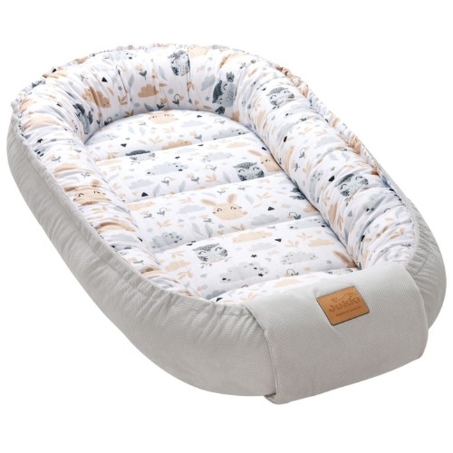 Jukki Χειροποίητο Σετ Baby Nest 5 τμχ Φωλιά Μωρού 100x55cm 0+μηνών Very Morning Velvet (5904506805853)