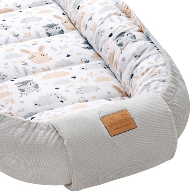 Jukki Χειροποίητο Σετ Baby Nest 5 τμχ Φωλιά Μωρού 100x55cm 0+μηνών Very Morning Velvet (5904506805853)