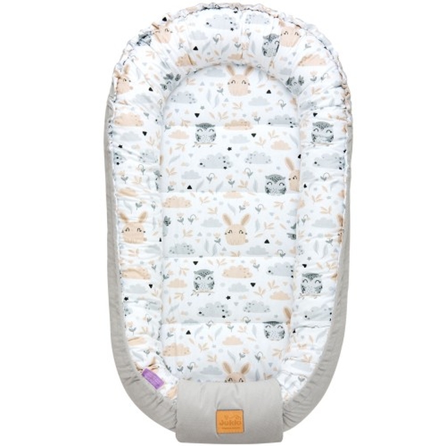 Jukki Χειροποίητο Σετ Baby Nest 5 τμχ Φωλιά Μωρού 100x55cm 0+μηνών Very Morning Velvet (5904506805853)