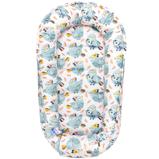 Jukki Χειροποίητο Σετ Baby Nest 5 τμχ Φωλιά Μωρού 90x50cm 0+μηνών Baby Bird 5904506809189