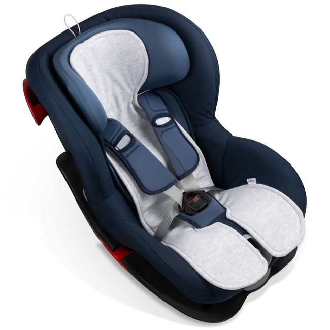 Jukki Αντι-ιδρωτικό κάλυμμα για παιδικό κάθισμα αυτοκινήτου Grey Melange 5904506815180