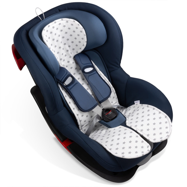 Jukki Αντι-ιδρωτικό κάλυμμα για παιδικό κάθισμα αυτοκινήτου Grey Stars 5904506815098