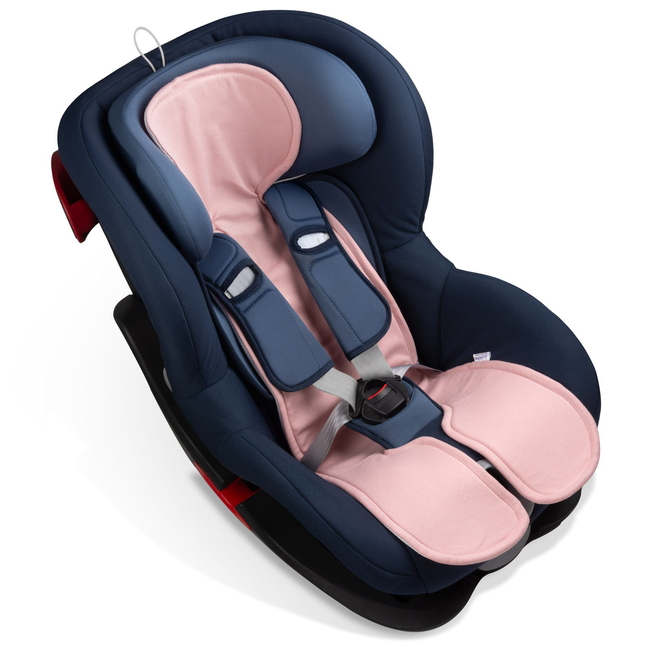 Jukki Αντι-ιδρωτικό κάλυμμα για παιδικό κάθισμα αυτοκινήτου  Pastel Pink 5904506815111